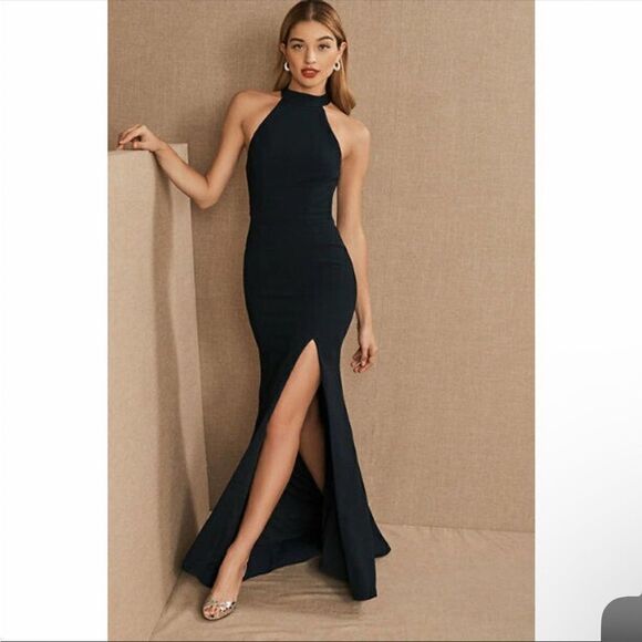 BHLDN Serephina Crepe Maxi Dress - Picture 4 of 6